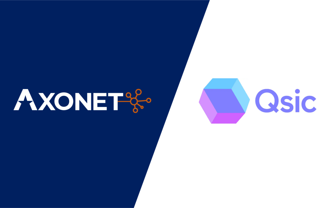 Axonet and Qsic logos